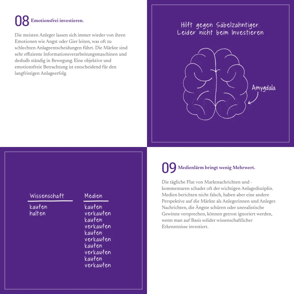 Screenshot der Website für BuckAdvice Personal Finance auf dem Tablet