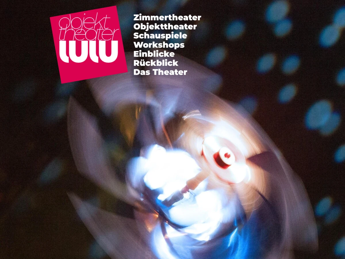 Screenshot der Website für Theater Lulu